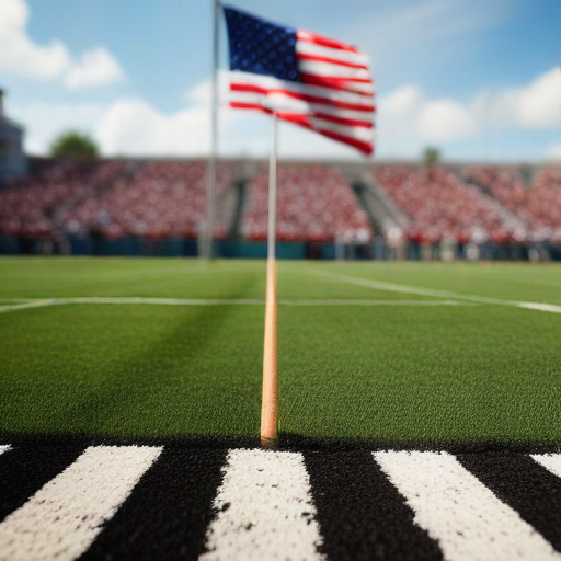 Illustration of Baker Mayfield Weighs In: The Flag-Planting Debate Heats Up in College Football
