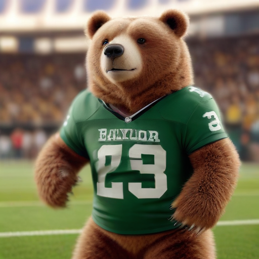 Illustration of Baylor Bears Soar with Historic Win, Eyes on Postseason Glory
