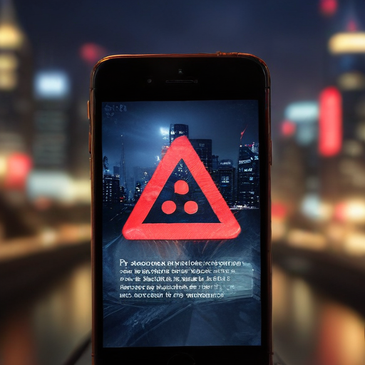 Illustration of "Beware: Is Your Texting Putting You at Risk Amid Foreign Cyber Threats?"