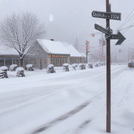 Illustration of Blizzard Warning: Erie County Prepares for Major Snowfall and Hazards