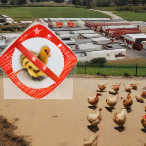 Illustration of California Declares Emergency as Avian Flu Threatens Public Health and Food Security