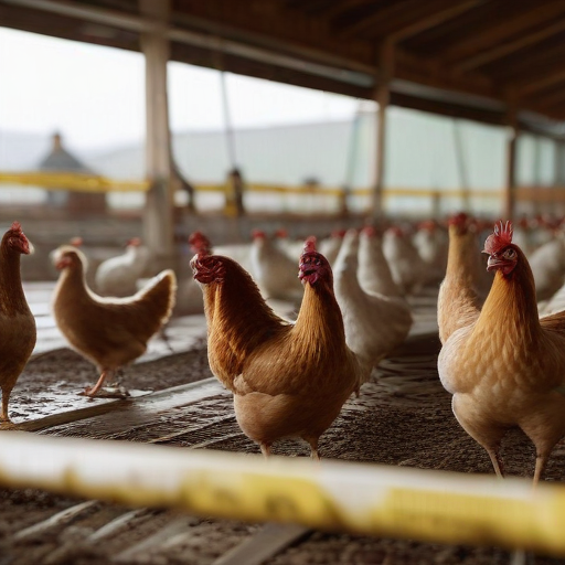 Illustration of California's Avian Flu Crisis: How It’s Impacting Public Health and Agriculture