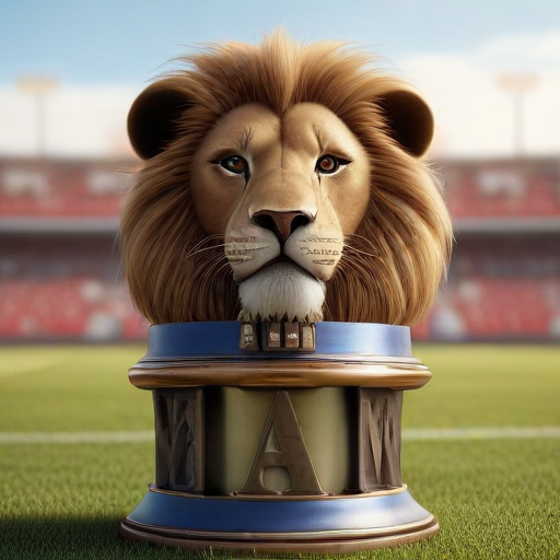 Illustration of Campbell's Bold Move Drives Lions to Playoff Glory!