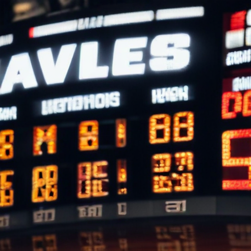 Illustration of Cavaliers Crush Nuggets: Three-Point Barrage Sets Season Record