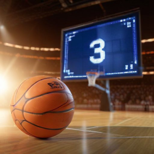 Illustration of Cavaliers Shine with Record-Setting Three-Point Victory Over Nuggets
