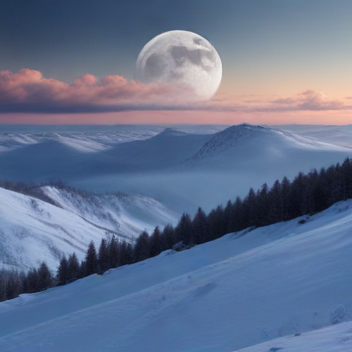 Illustration of Celestial Wonders: Experience the Spectacular Cold Moon This Weekend!