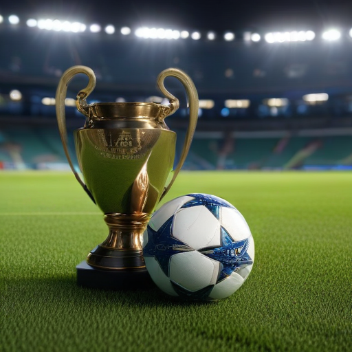 Illustration of Champions League Drama: Barcelona's Thrilling Triumph and Arsenal's Surge