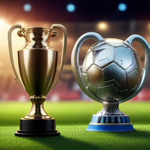 Illustration of Champions League Thrills: Barcelona's Victory Sparks Knockout Phase Duel!