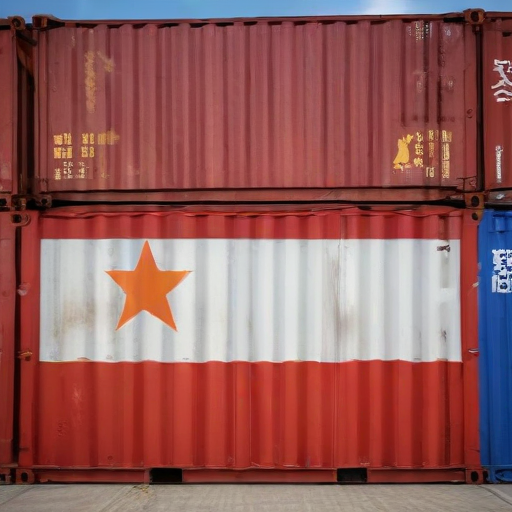Illustration of China's Export Ban: A New Twist in the U.S.-China Tech Tension