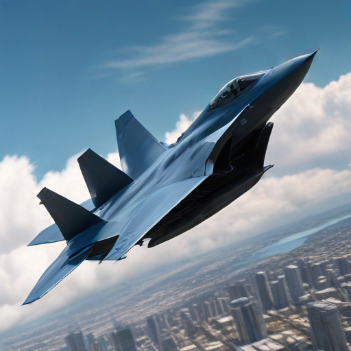 Illustration of China's Stealth Fighters Take Flight: A New Era in Aerospace Technology?