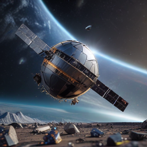 Illustration of Clearing the Cosmos: Can We Tackle Space Junk Before It's Too Late?