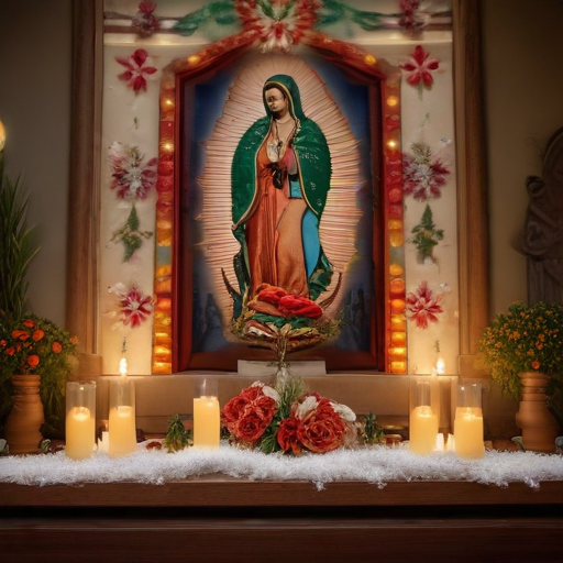 Illustration of Cold Weather Can't Freeze Faith: Thousands Gather for Feast of Our Lady of Guadalupe