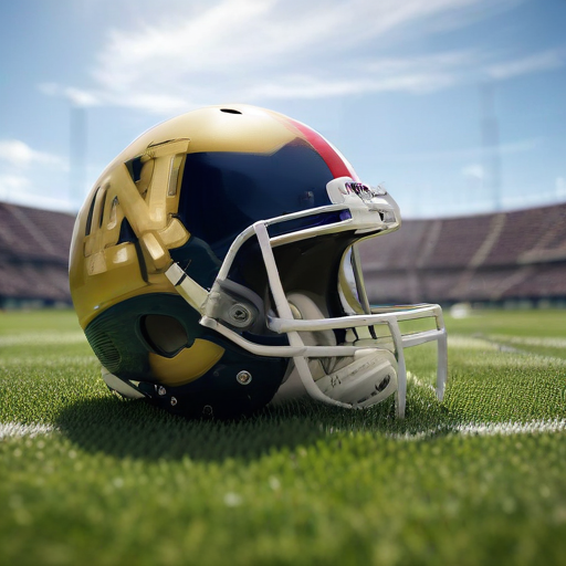 Illustration of College Football Playoff Showdown: Notre Dame vs. Indiana Rivalry Ignites