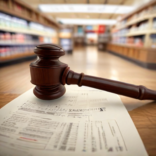 Illustration of Court Blocks Kroger-Albertsons Merger: A Win for Alaskan Consumers!