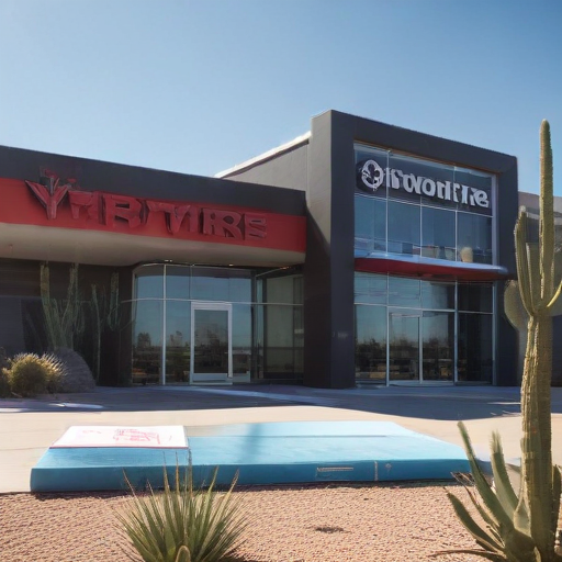 Illustration of Discount Tire's Bold Move: New Corporate Center in Phoenix!