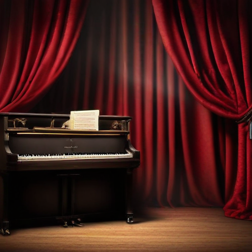 Illustration of Elton John's Brave Night: Overcoming Vision Loss at Theatre Premiere