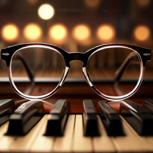 Illustration of Elton John's Vision Struggles Onstage: A Heartfelt Musical Debut