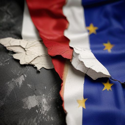 Illustration of Europe on Edge: What France's Political Crisis Means for the EU