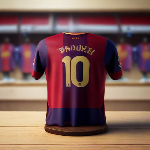 Illustration of FC Barcelona's Heartfelt Charity Campaign: More Than Just a Game!