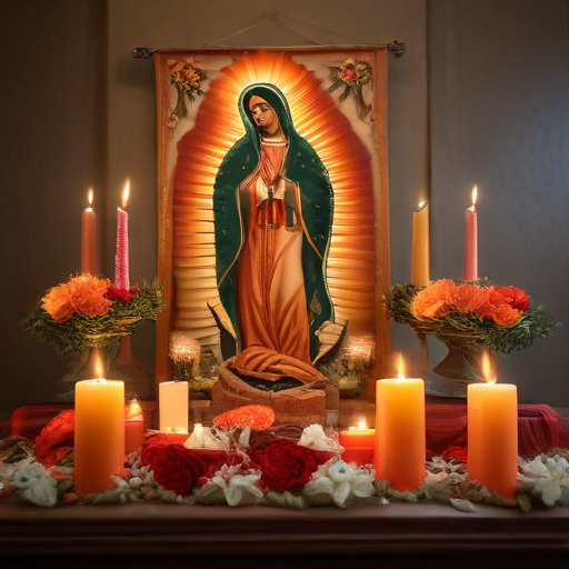 Illustration of Faith and Resilience Shine at the Feast of Our Lady of Guadalupe