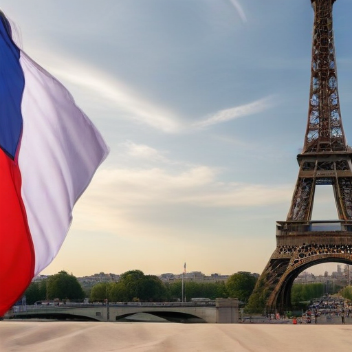Illustration of France's Political Storm: What's Next for Macron and the Nation?