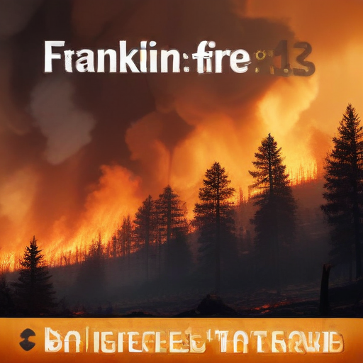 Illustration of Franklin Fire in Malibu: Thousands Evacuate as Blaze Grows to 4,000 Acres