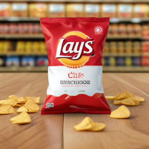 Illustration of Frito-Lay's Lay's Chips Hit with Allergy-Related Recall!