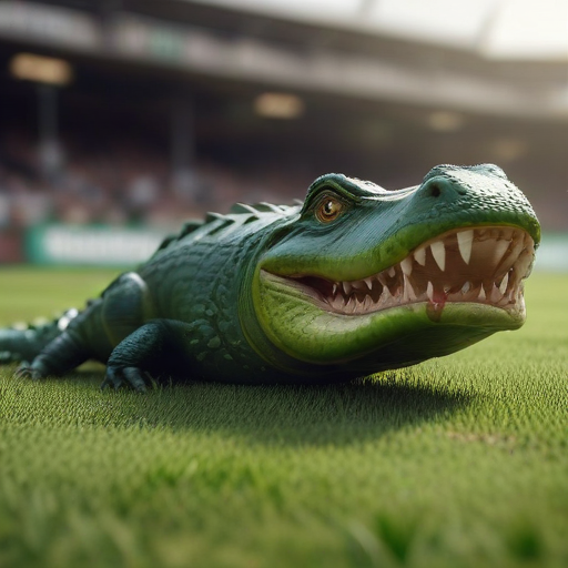 Illustration of Gators vs. Green Wave: A Showdown to End the Season on a High Note!