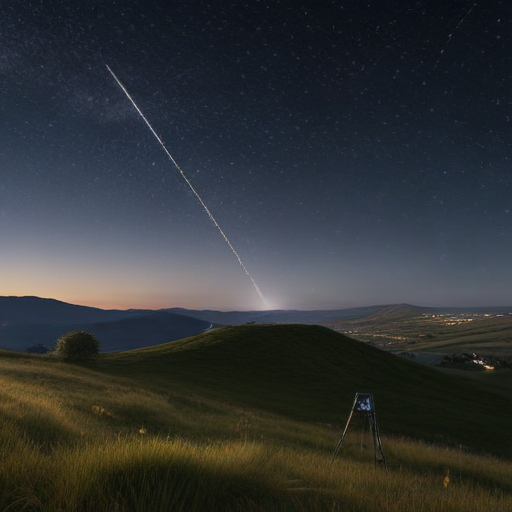 Illustration of Geminid Meteor Shower Peaks Tonight: Don't Miss This Celestial Marvel!
