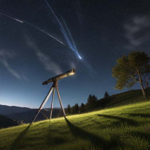 Illustration of Geminid Meteor Shower Peaks Tonight: Don't Miss the Celestial Show!
