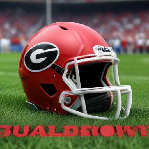 Illustration of Georgia Bulldogs Ready to Make Waves in Sugar Bowl Showdown!