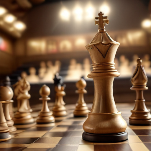 Illustration of Gukesh Dommaraju: The Youngest Chess Champion Shattering Records at 18