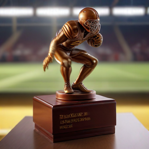 Illustration of Heisman Trophy Finalists: The Battle for College Football's Top Honor!