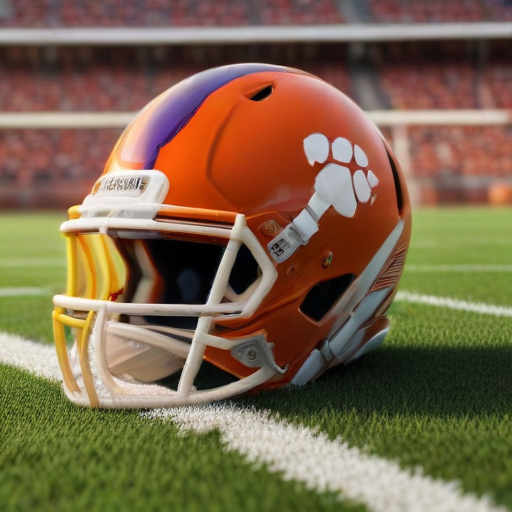 Illustration of Historic Clash: Clemson Takes on Texas in College Football Playoff Showdown!