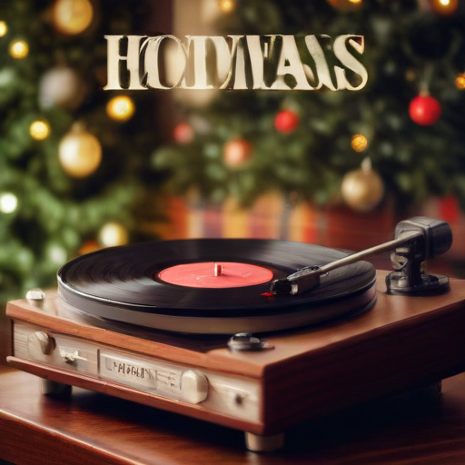 Illustration of Holiday Classics and Country Hits Dominate Music Charts