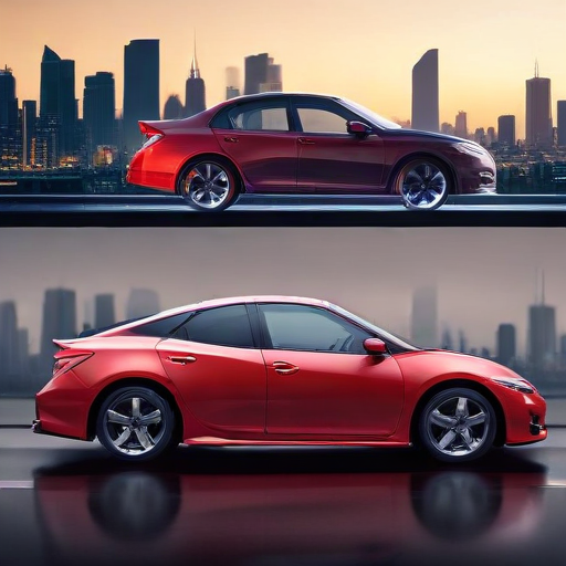 Illustration of Honda and Nissan Eye Game-Changing Merger: A New Era for Japanese Automakers?