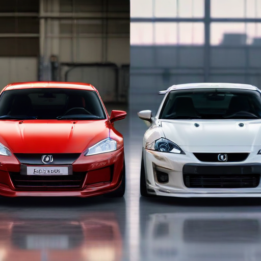 Illustration of Honda and Nissan on the Verge of a Game-Changing Merger!