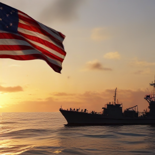 Illustration of "Honoring Heroes: Pearl Harbor Day Commemoration Inspires Future Generations"