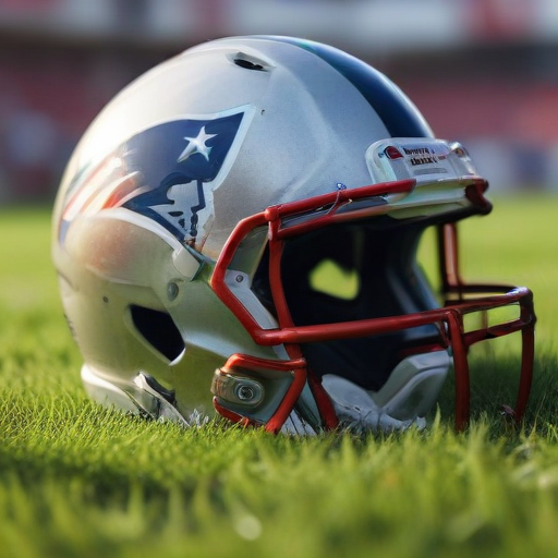 Illustration of Hope Amidst Defeat: Drake Maye's Promising Performance Sparks Future for Patriots