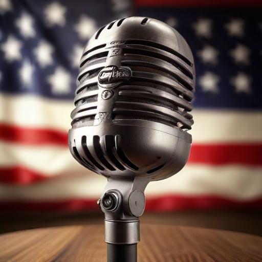 Illustration of Kari Lake Rises: A Controversial New Era for Voice of America
