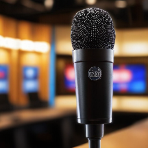Illustration of Kari Lake Takes the Helm: A New Era for Voice of America?