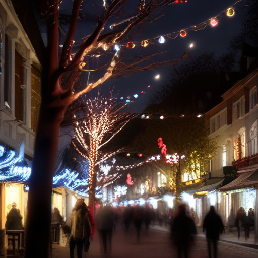 Illustration of Kensington's Christmas Light Show Shines Brighter Than Ever!