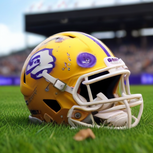 Illustration of LSU Tigers Soar: Nussmeier's Stellar Performance Powers Texas Bowl Victory!