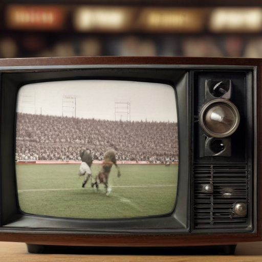Illustration of Lennon's Surprising Football Moment: A Slice of TV History