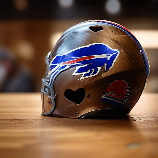 Illustration of Love, Support, and NFL Success: The Power Behind the Buffalo Bills