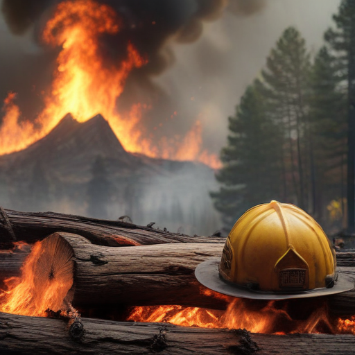 Illustration of Malibu Inferno: A Race Against Time as Franklin Fire Rages On