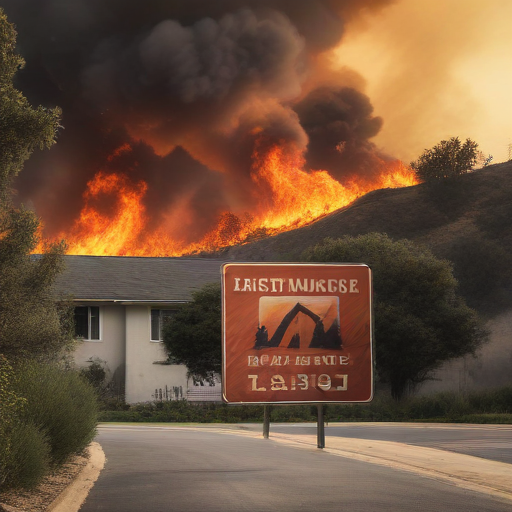 Illustration of Malibu Inferno: Thousands Evacuate as Fire Rages On