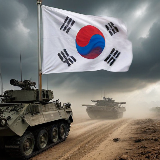 Illustration of Martial Law Crisis: South Korea's Military Reputation on the Line