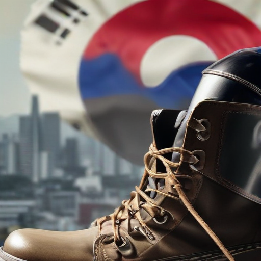 Illustration of Martial Law in South Korea: A Shocking Turn of Events