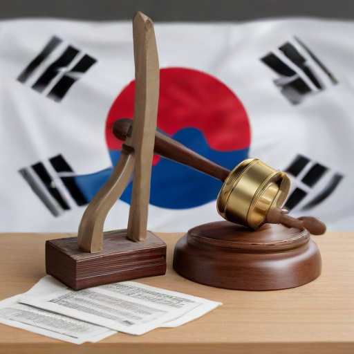 Illustration of Martial Law in South Korea: A Test of Democracy and Resilience